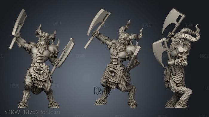 Satyr stl model for CNC