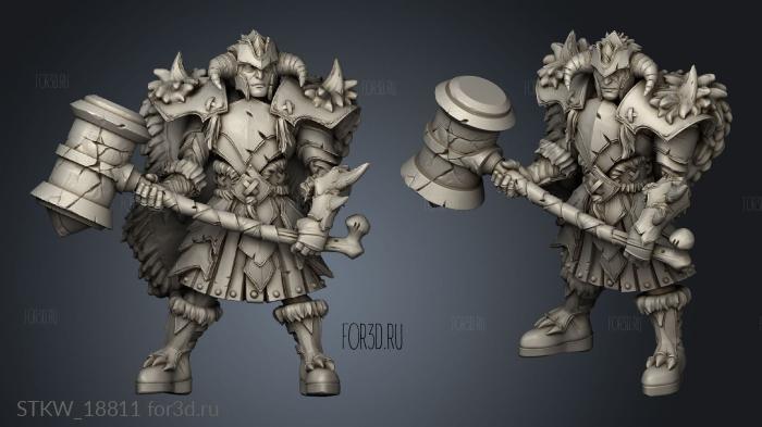 Hunter Behemoth Hunter Clan An 3d stl модель для ЧПУ