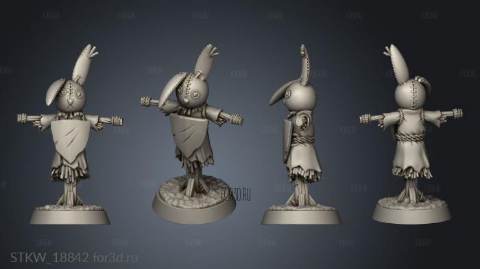 Scarecrow 3d stl модель для ЧПУ