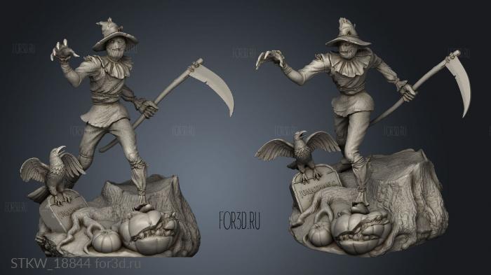 Scarecrow 3d stl модель для ЧПУ