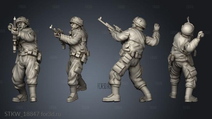 trooper grenade standing 3d stl модель для ЧПУ