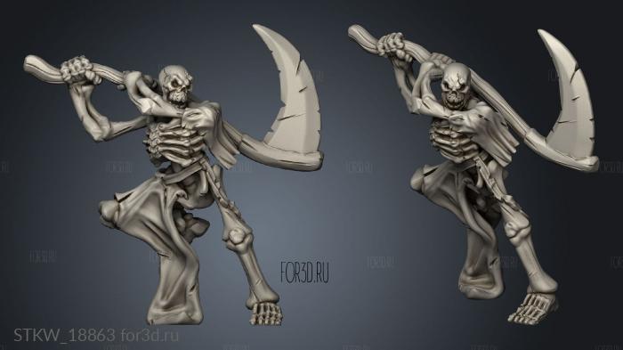 Retro Crusade Skeleton stl model for CNC