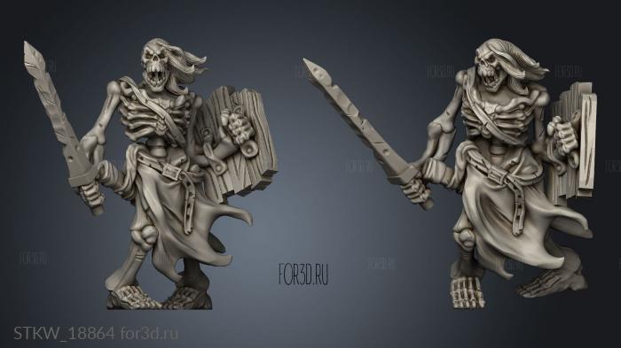 Retro Crusade Skeleton 3d stl модель для ЧПУ