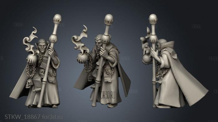 MAGE DARKNESS stl model for CNC