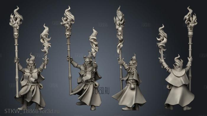 MAGE FIRE stl model for CNC