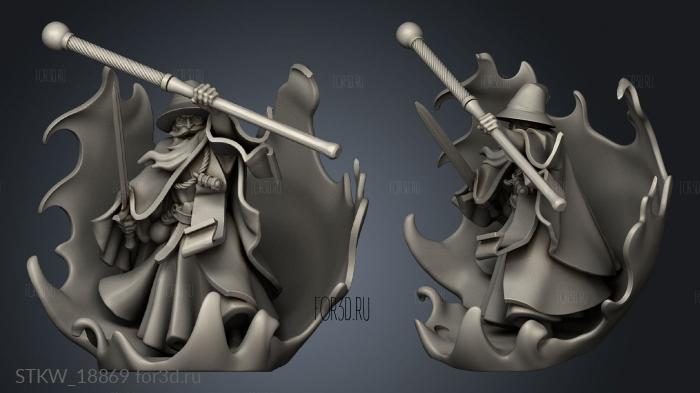 MAGE HEALING stl model for CNC