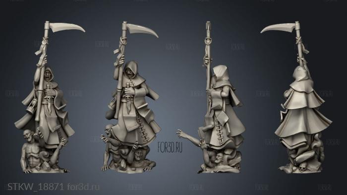 MAGE NECROMANCY stl model for CNC