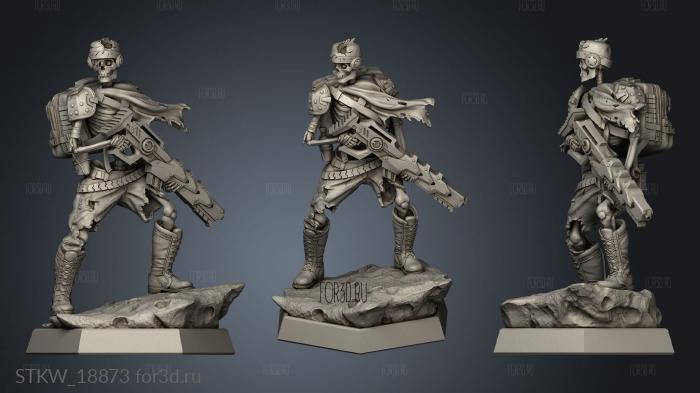 Tattered Trooper 3d stl модель для ЧПУ