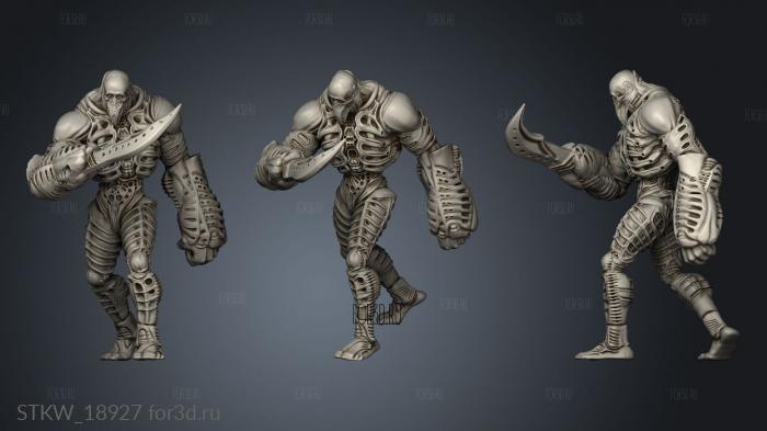 SCIFI THE OMEGA BATTLE GOLEM 3d stl модель для ЧПУ