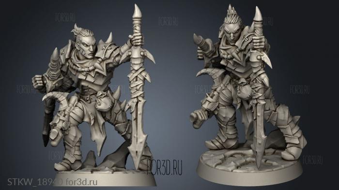 Chitin Greatsword stl model for CNC