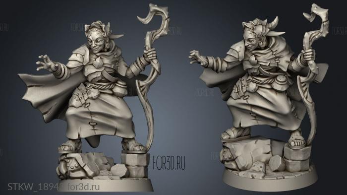 Nanaari the Wise woman 3d stl модель для ЧПУ