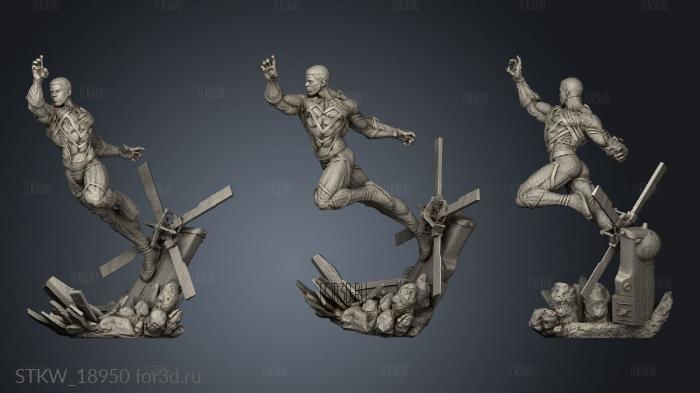 Sculpture Black reference only 3d stl модель для ЧПУ