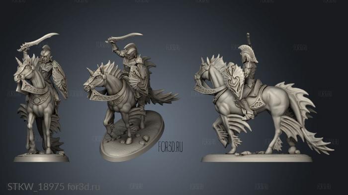 Corsair Cavalry stl model for CNC