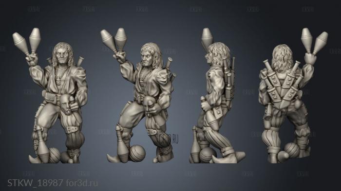 Juggler 3d stl модель для ЧПУ