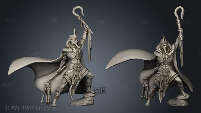 Sekhtaroth Pharaoh stl model for CNC