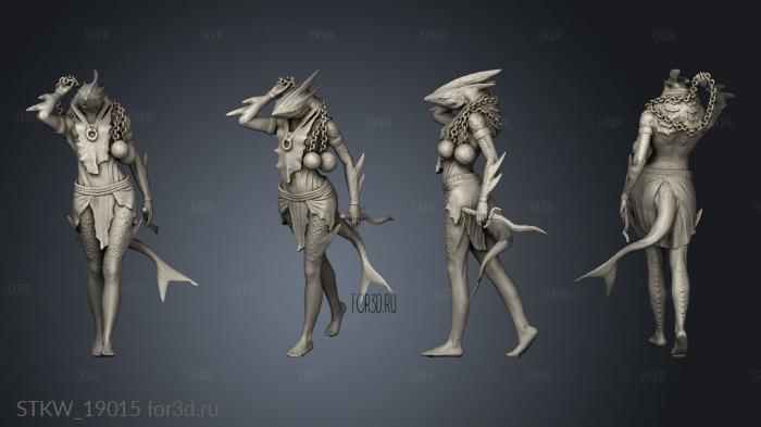 Sokolin Female stl model for CNC