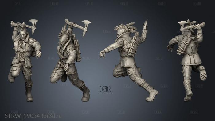 Keokuk Standing 3d stl модель для ЧПУ