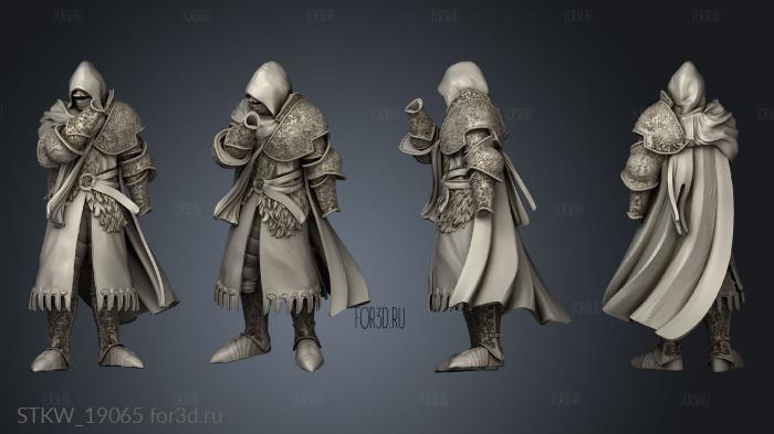 Exiled Knight Banished stl model for CNC