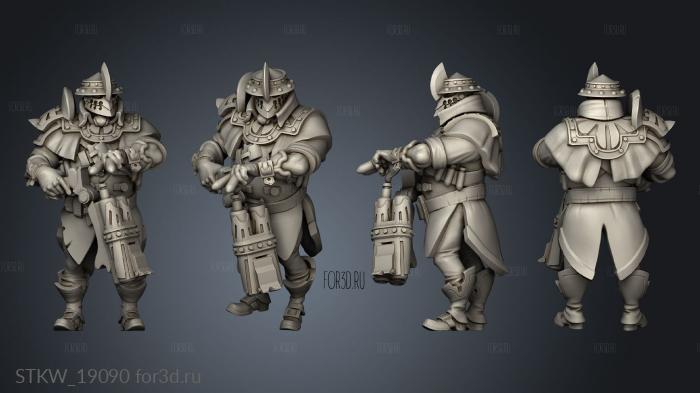 sergeant brown 3d stl модель для ЧПУ