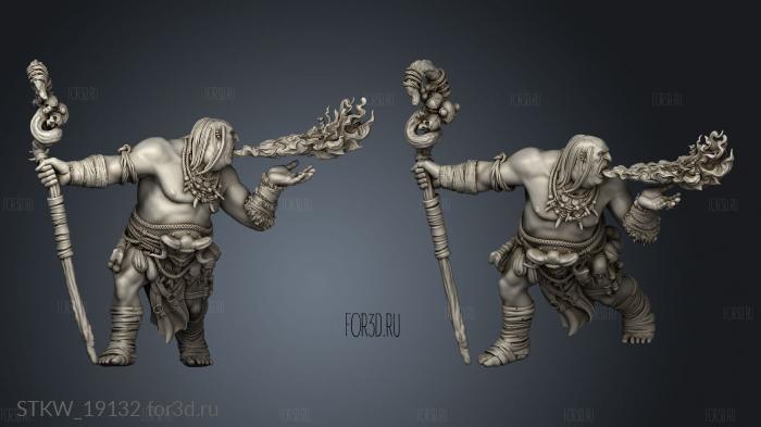 Shaman 3d stl модель для ЧПУ