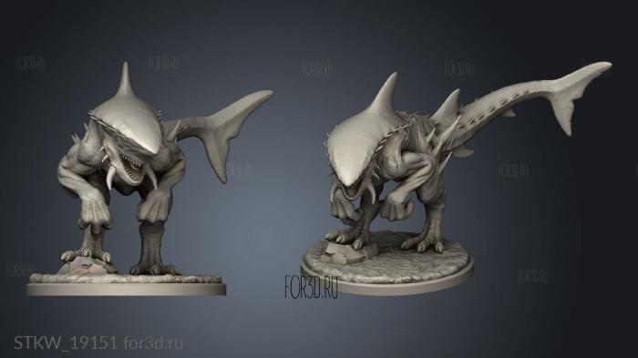 Sharkasaurus Dragon 3d stl модель для ЧПУ