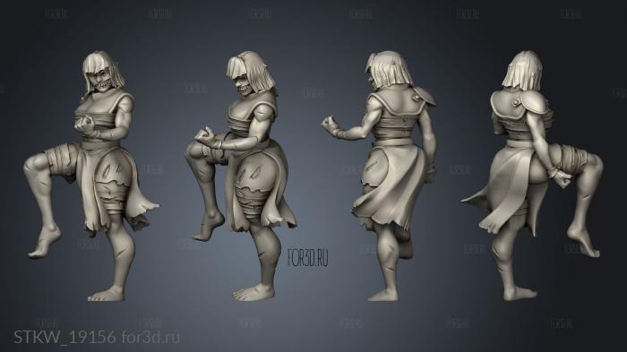 She Ghoul 3d stl модель для ЧПУ