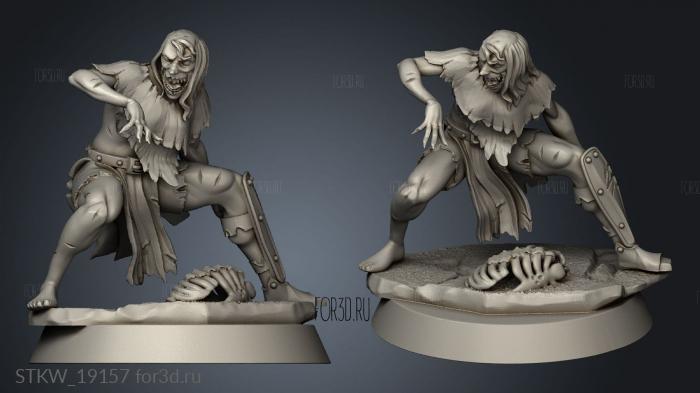 She Ghoul 3d stl модель для ЧПУ