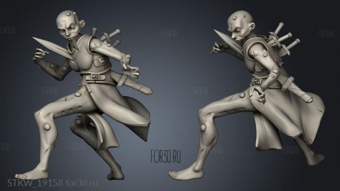 She Ghoul 3d stl модель для ЧПУ