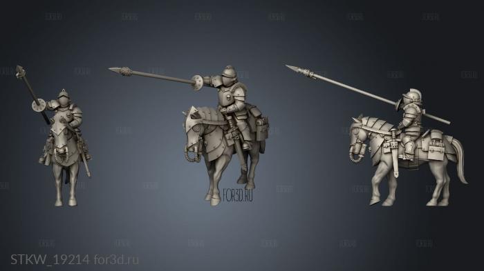 Shock Cavalry stl model for CNC