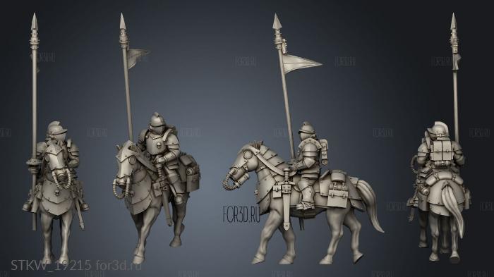 Shock Cavalry stl model for CNC