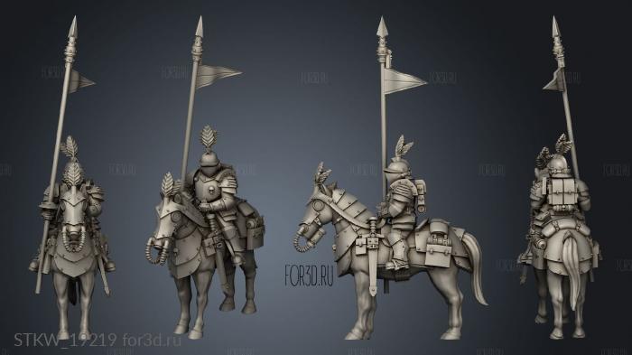 Shock Cavalry stl model for CNC