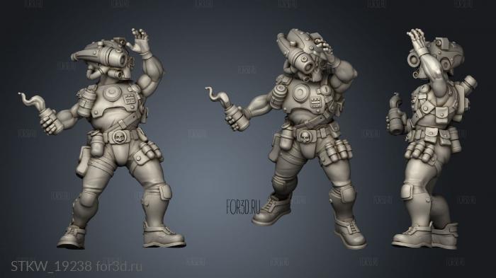 Sicario stl model for CNC
