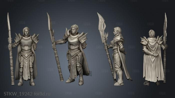 Paladin Wings stl model for CNC