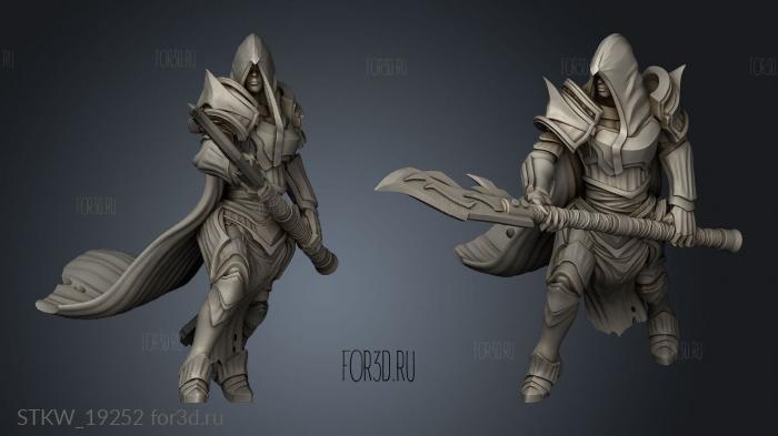 Paladin Wings Hood stl model for CNC