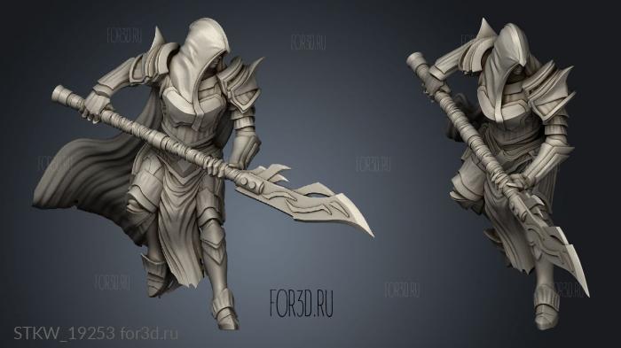Paladin Wings Hood stl model for CNC