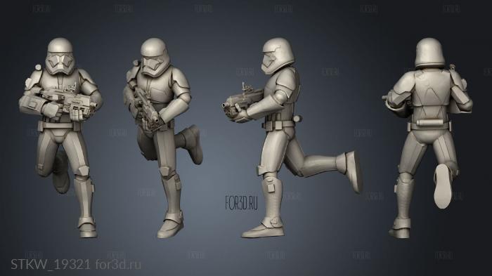 Troopers 3d stl модель для ЧПУ