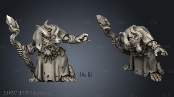 Rat Shaman stl model for CNC