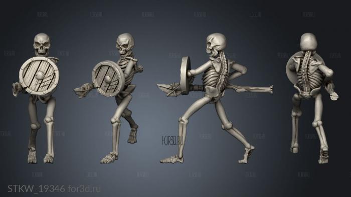 Skeleton 3d stl модель для ЧПУ