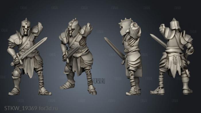 Skeleton Banner 3d stl модель для ЧПУ