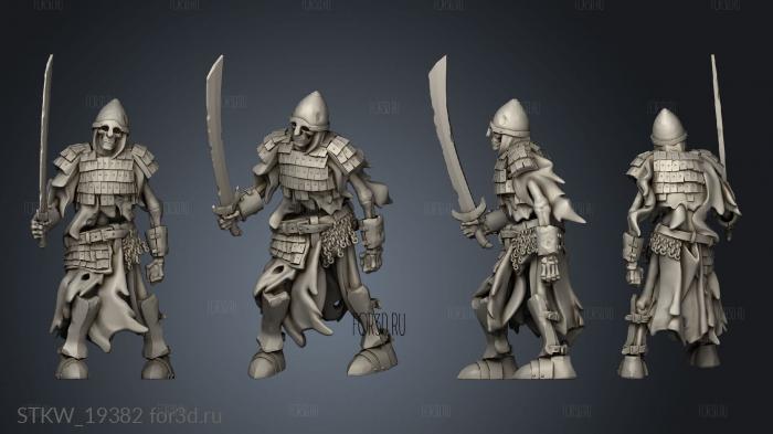 SKELETON GUARD SWORD 3d stl модель для ЧПУ