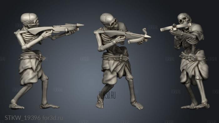 Skeleton Crossbow 3d stl модель для ЧПУ