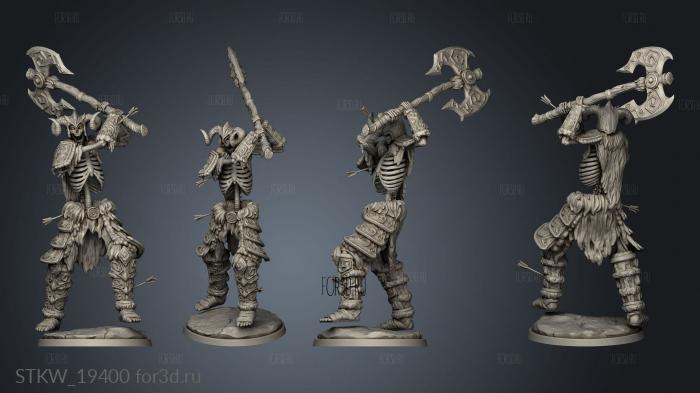 skeleton frost giant skeleton 3d stl модель для ЧПУ