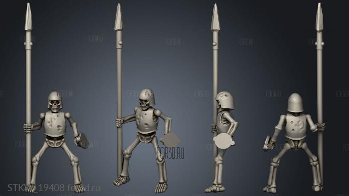 Skeleton Horsemen Rider 3d stl модель для ЧПУ