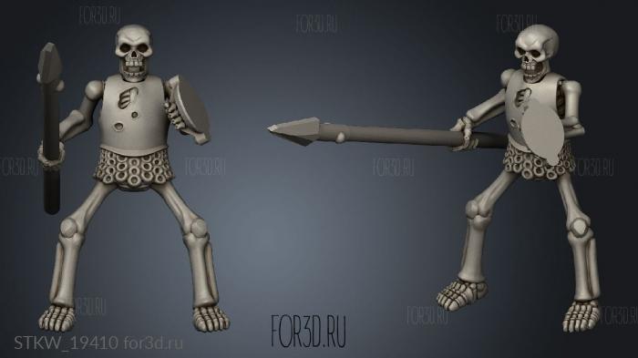 Skeleton Horsemen Rider 3d stl модель для ЧПУ