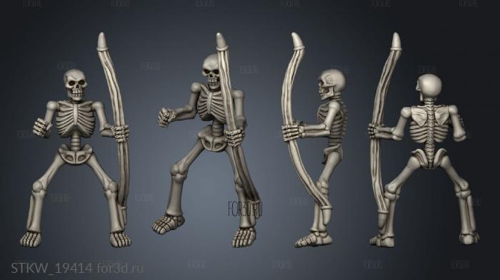 Skeleton Horsemen Rider 3d stl модель для ЧПУ