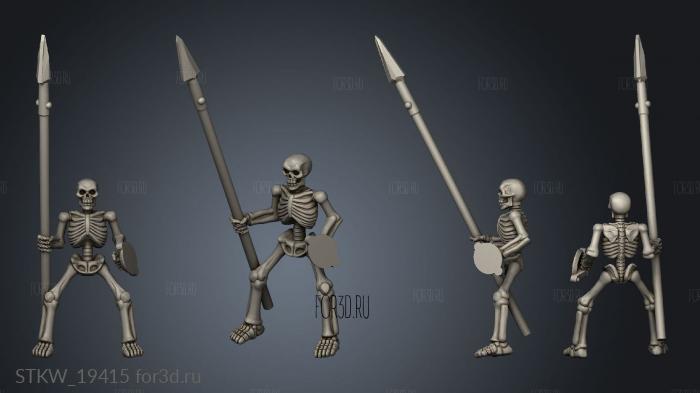 Skeleton Horsemen Rider 3d stl модель для ЧПУ