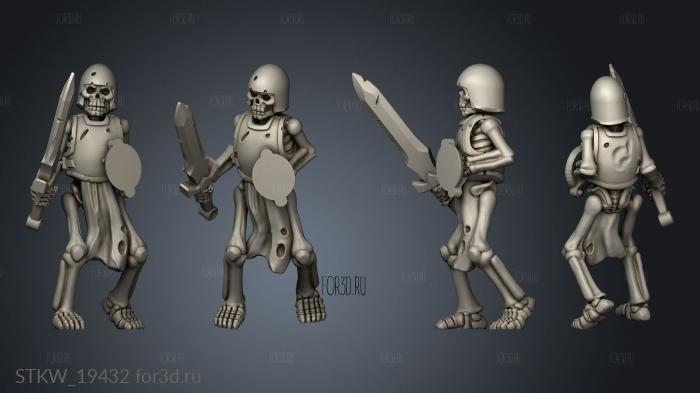 Skeleton Champion 3d stl модель для ЧПУ