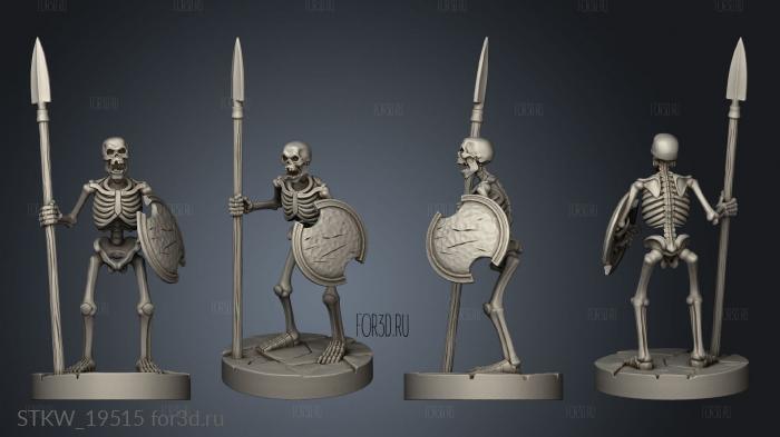 Skeleton Spean 3d stl модель для ЧПУ