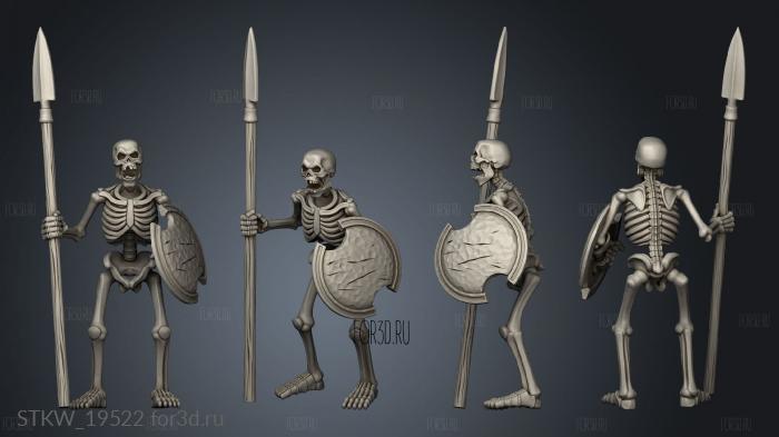 Skeleton Spean 3d stl модель для ЧПУ