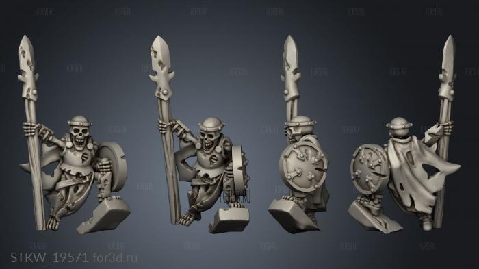 skeletons champion stl model for CNC